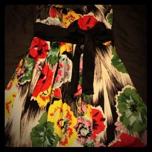 *tease me party dress, size 7, w/black bow