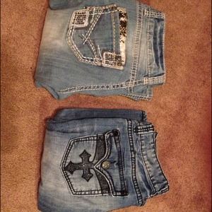 Rock and roll cowgirl jeans