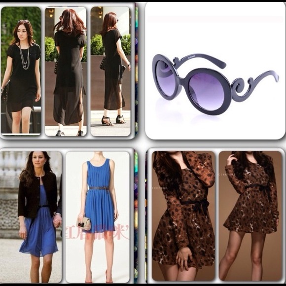 3 dresses and glasses. Bundled