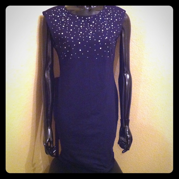 REDUCEDH&M Black Sparkle Dress Size M