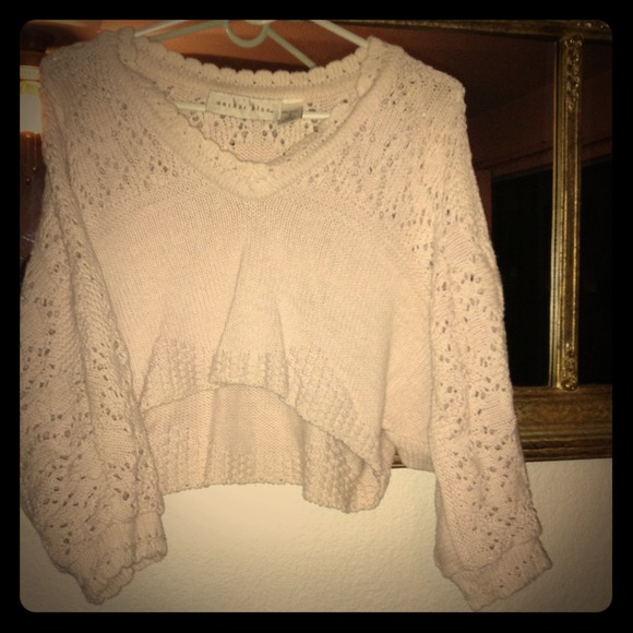 Hi low sweater.