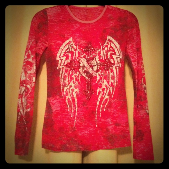 Sinful Longsleeve Burnout - Picture 1 of 3
