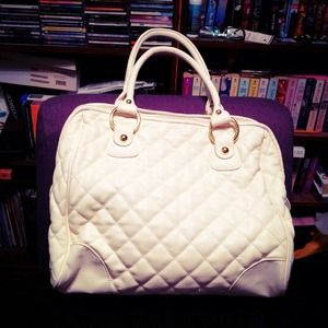 🌟REDUCED🌟ALDO medium white/cream satchel