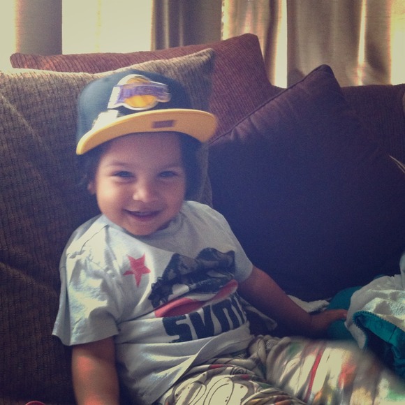 SOLD-Kids laker hat
