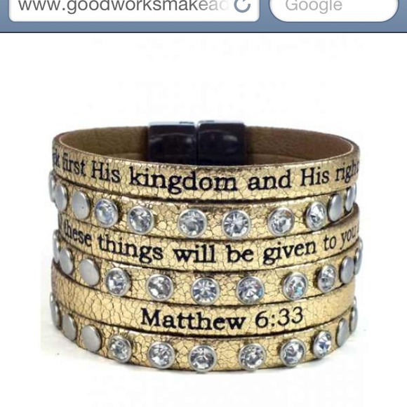 ❌ BUNDLED Good Work(s) Make aDiff leather bracelet - Picture 2 of 4