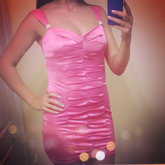 Pink dress