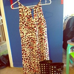 Leopard guess dress