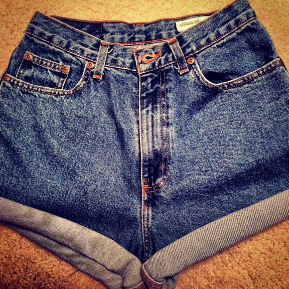 high waisted vintage shorts. *plain jane* - Picture 1 of 1