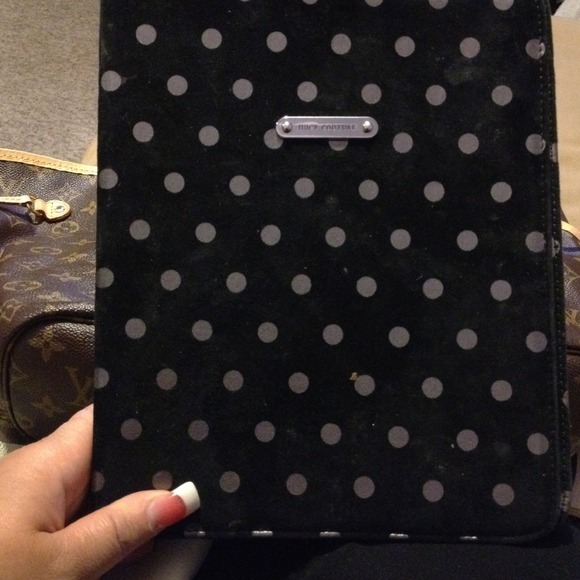 Authentic juicy couture iPad case