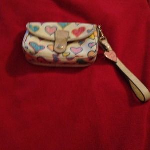 Authentic dooney and bourke wristlet