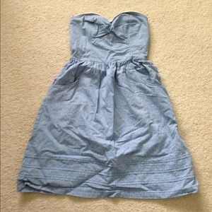 Strapless dress/coach bag bundle