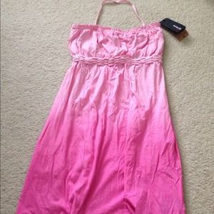 ❎HOLD❎ @cansurvivor mbré pink/pink skirt/neon shrt