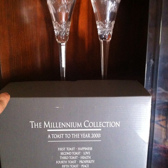 Set of Waterford Crystal Glasses. Never used.