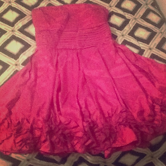 Pink party dress