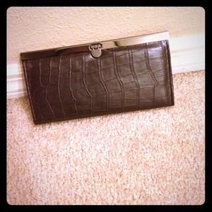 Never used. Brown wallet.