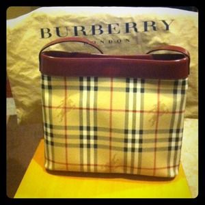 Authentic Burberry handbag
