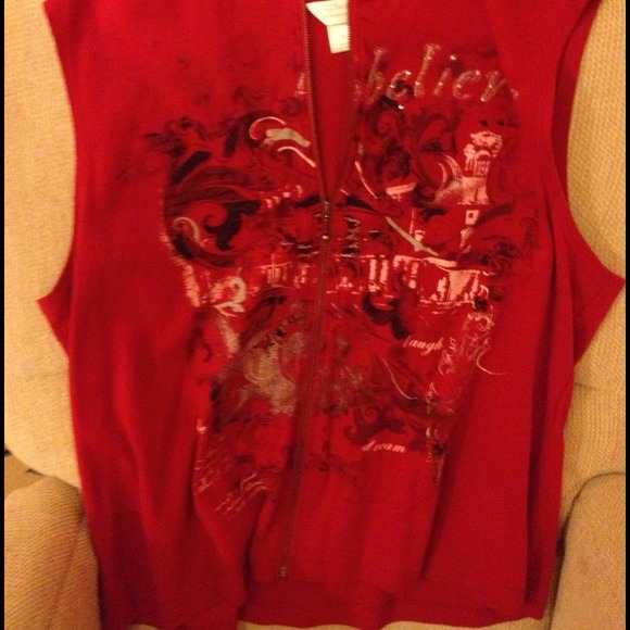 Trade/C.J.Banks zipper vest (light weight) w/hood-