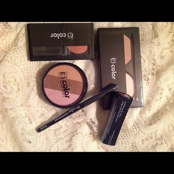Beuticontrol mauve make-up lot 5 pieces, bronzer