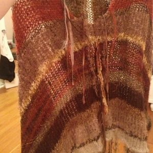 Another unique poncho! On sale!