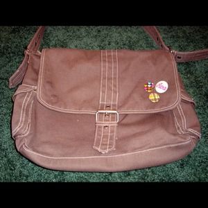 REDUCED .Aero Brown Messenger Bag.