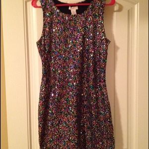 SOLD🚫 Colorful sparkle dress😍