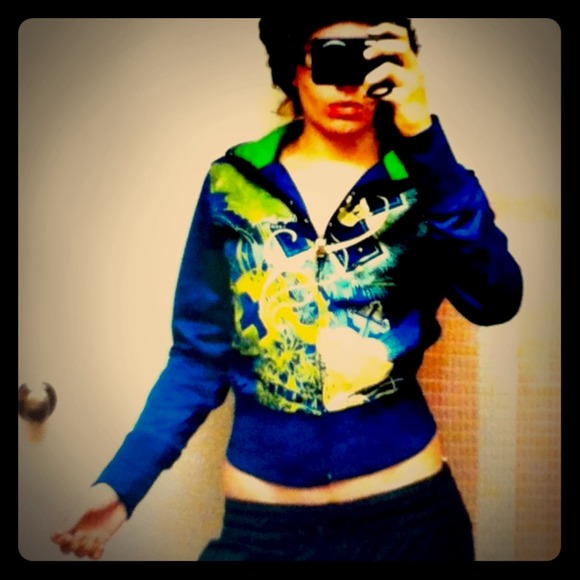 Pepe Jeans Vibrant Blue/Yellow/Green jacket