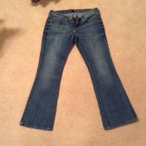 Gap premium skinny boot jeans
