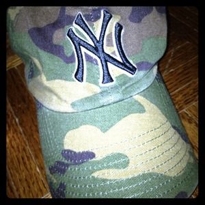 New York Yankees camouflage  baseball hat