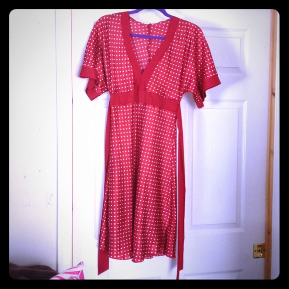 Polka dot dress