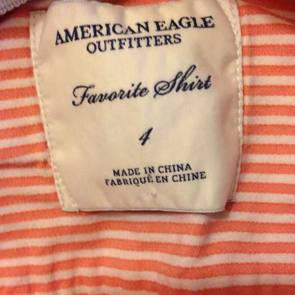 🔴SOLD In Bundle🔴American eagle button up - Picture 2 of 2