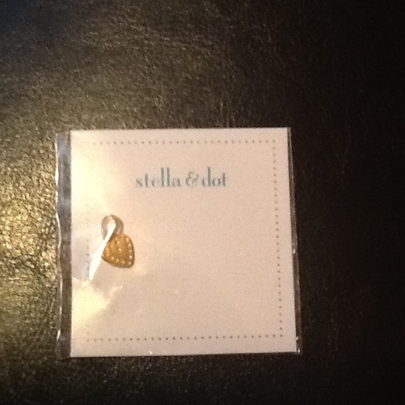 Gold Heart Charm reduced