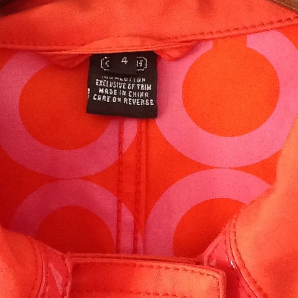 ❌SOLD❌COACH RAIN JACKET - Picture 2 of 4