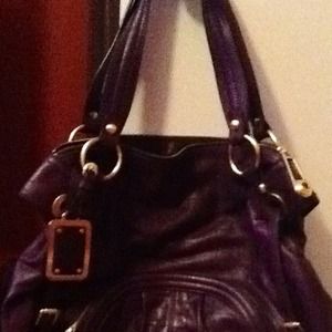 Purple B Makowsky shoulder bag REDUCED