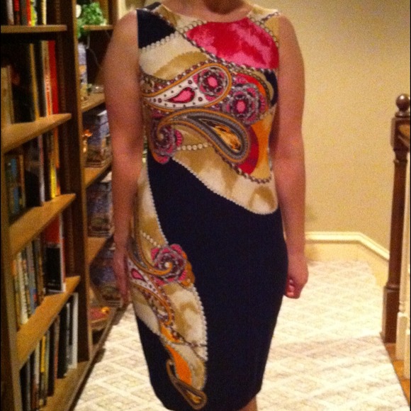 Cache paisley print  dress