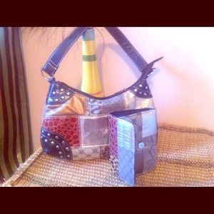 Trendy pocket book and wallet