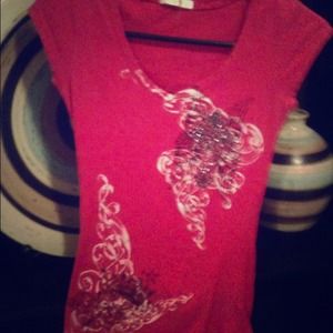 Really cute pink shirt!