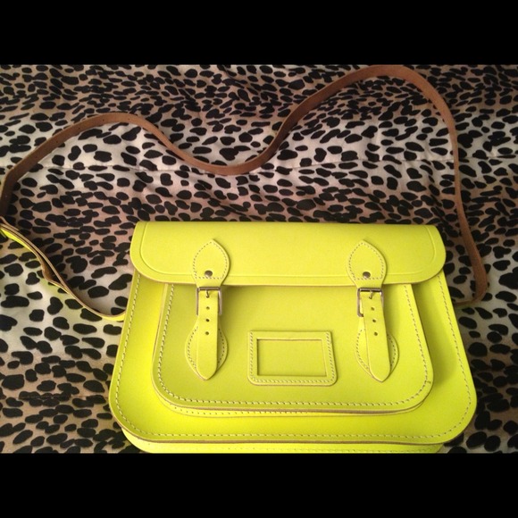 * SOLD* Cambridge Neon Satchel