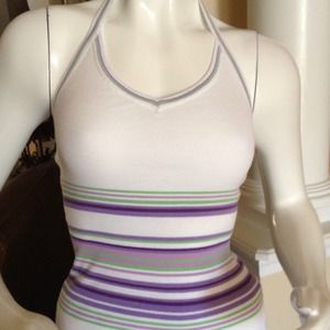 Loft halter top white knit size XS NWT