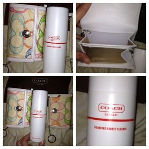 REAL Coach wallet & card holder & Coach cleaner
