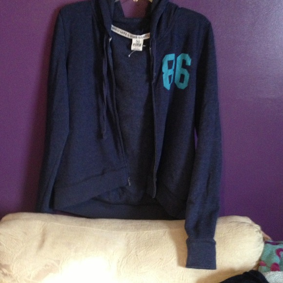 Navy Victoria secret hoodie