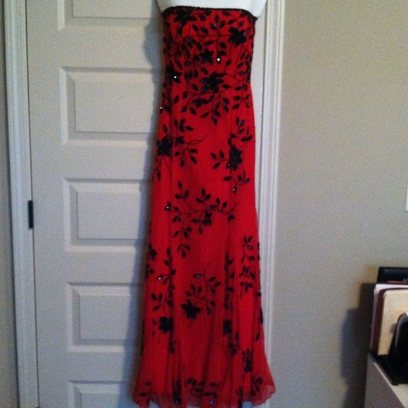 Cache RED beaded dress!
