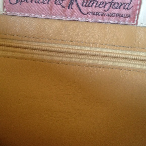 CLOSING SALE Rare Designer Leather Satchel - Picture 3 of 4