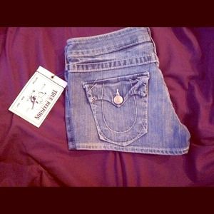 💖SOLD💖 NWT True Religion Josie Heritage shorts
