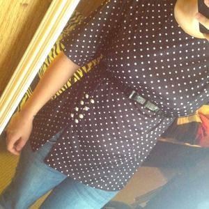 Polka Dot dress shirt