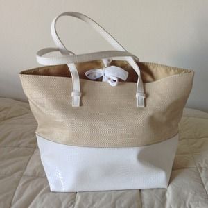 🚨TRADED🚨Tote Bag/express heels/ sheer tank