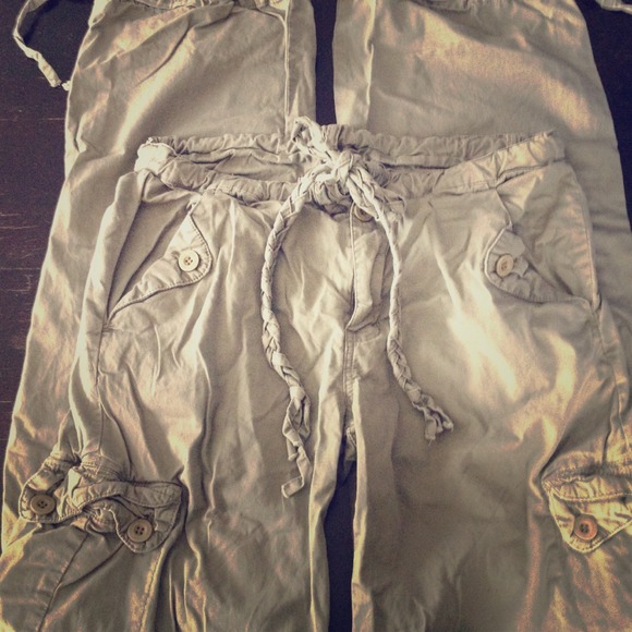 Drawstring Cargo pants