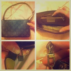 Louis Vuitton purse monogram inspired?