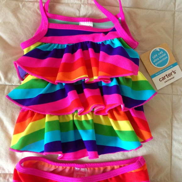 🚫SOLD🚫NWT Carter's 2 piece bathing-suit - Picture 2 of 3