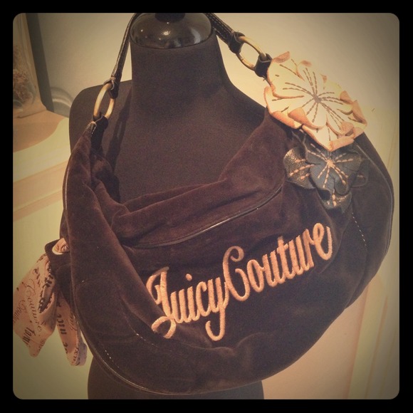 🎉 SALE Authentic Juicy Couture purse, Hobo style!