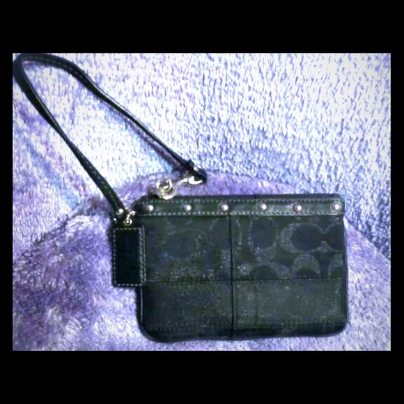 Real Coach Wristlet